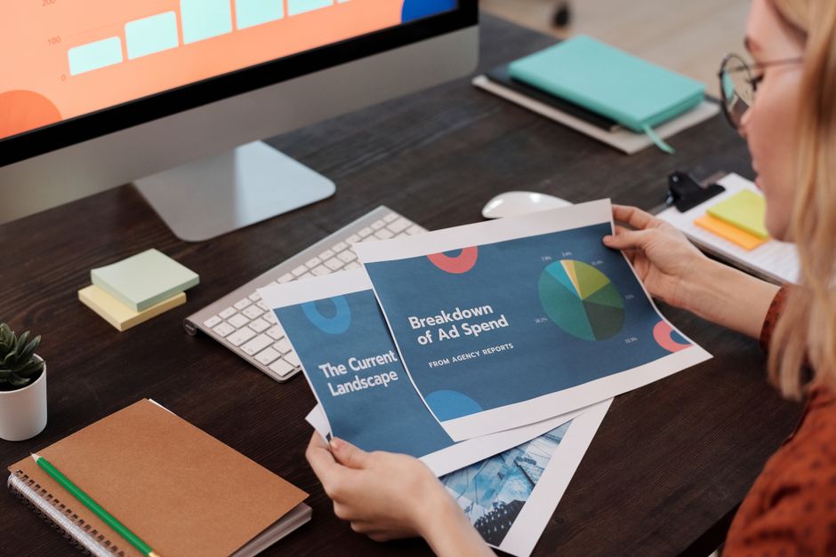 A breakdown of ad spend used to track campaign performance